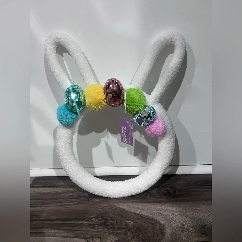 Spritz Bunny Easter Wreath